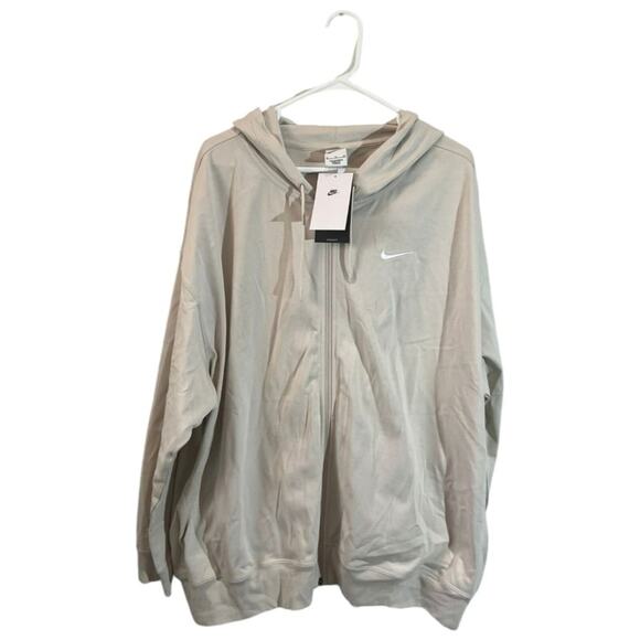 Nike Sportswear Women's Jersey Oversized Hooded Full Zip Jacket XL NWT - Picture 1 of 4